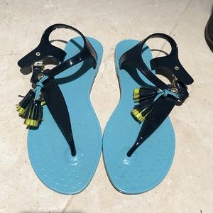 Juicy Couture plastic sandals